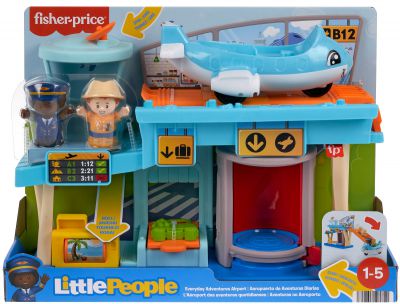 FISHER PRICE LITTLE PEOPLE PORT LOTNICZY HTJ26