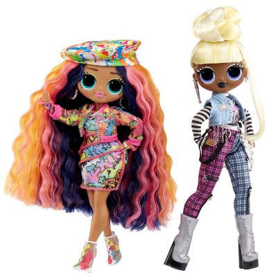 Zbierz obie modne lalki LOL Surprise OMG z tej serii. UWAGA!!! Każda lalka sprzedawana osobno (patrz zdjęcie powyżej):