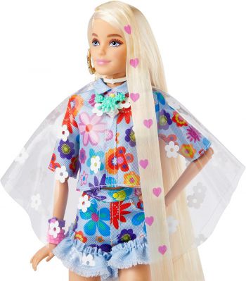 W tej serii występują inne niesamowite kolorowe lalki barbie EXTRA każda sprzedawana na osobno, zbierz je wszystkie (patrz zdjęcie powyżej):