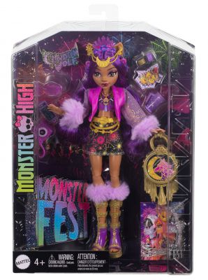 MATTEL MONSTER HIGH LALKA MONSTER FEST CLAWDEEN WOLF HXH80