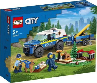 LEGO CITY SZKOLENIE PSÓW POLICYJNYCH W TERENIE 60369