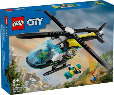 LEGO CITY HELIKOPTER RATUNKOWY 60405